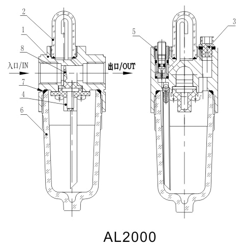 AL2000 结构简图CNEN